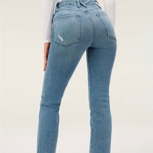 Good American Jeans- Good Straight Blue 449